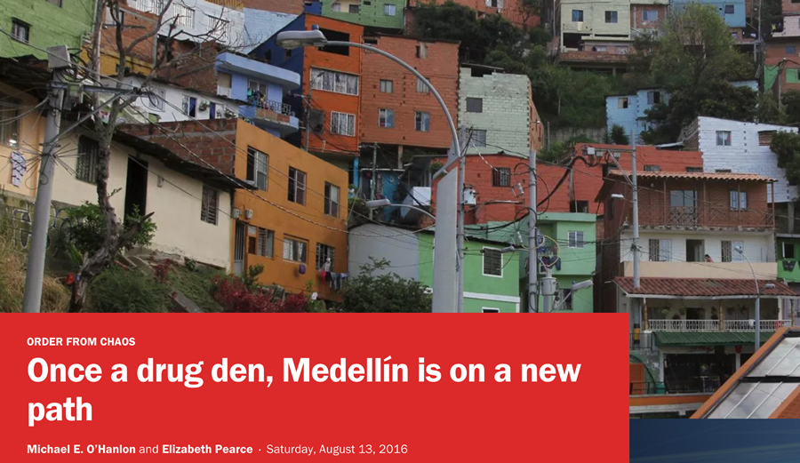Once a drug den, Medellín is on a new path