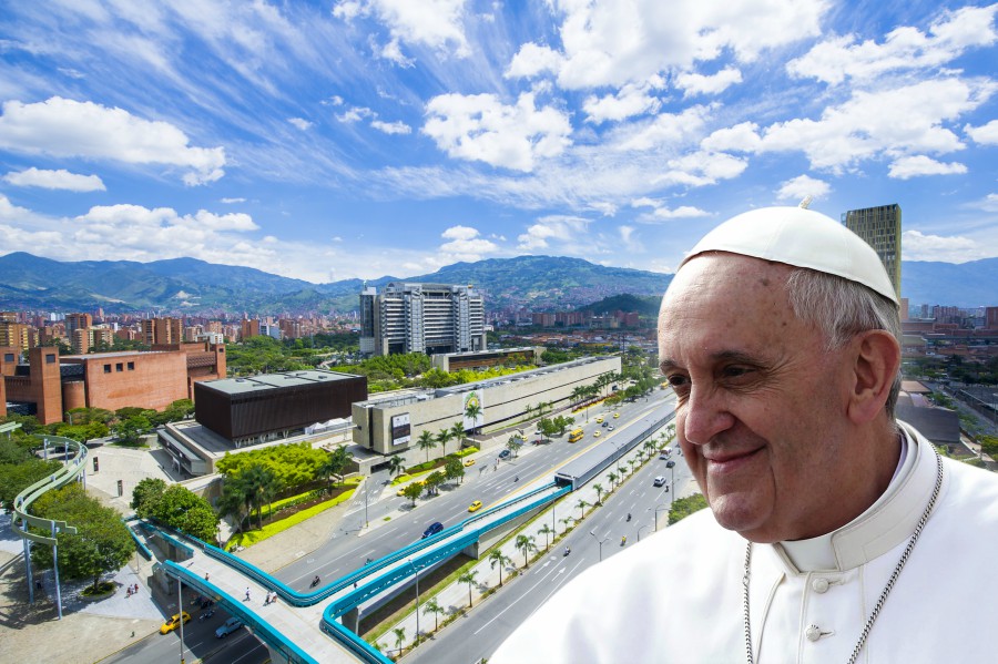 Papa en Medellín