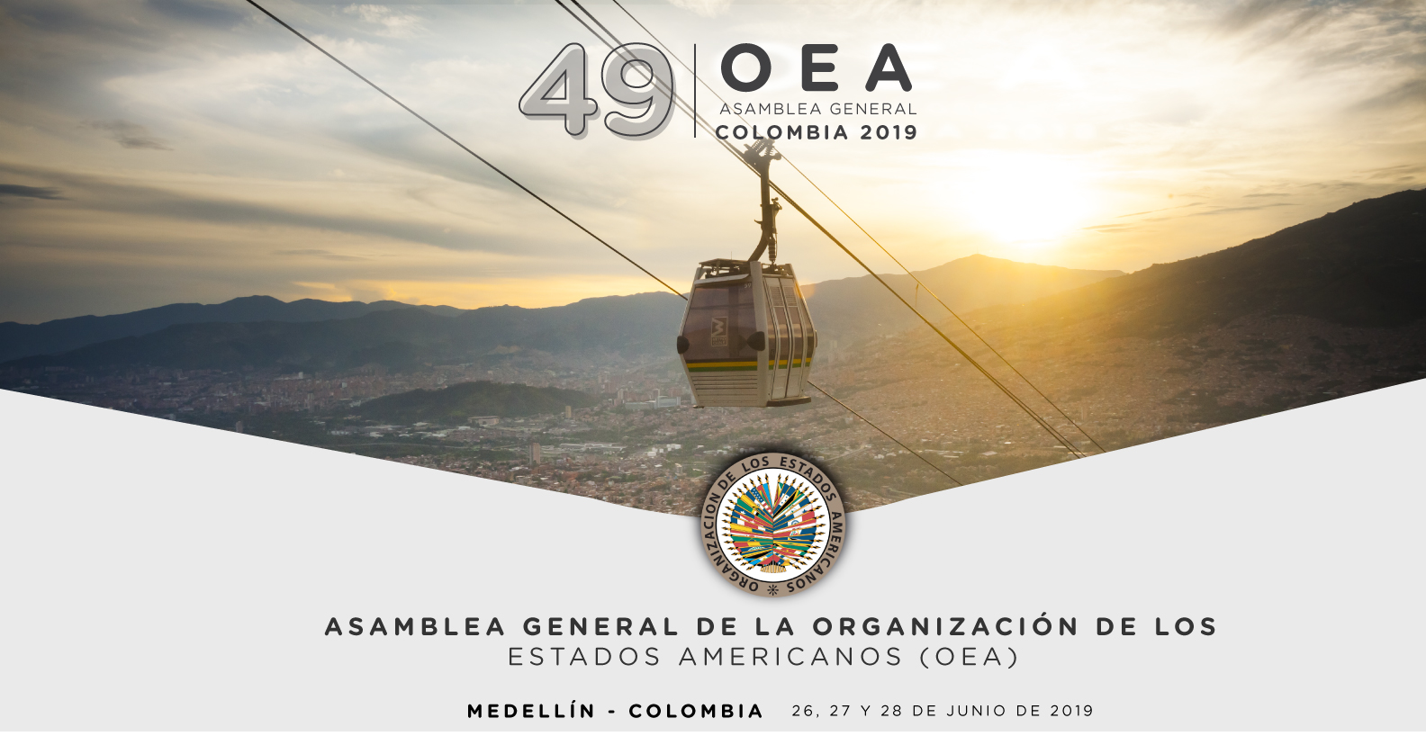 Medellín será la sede de la 49 Asamblea General de la OEA